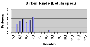 Birken-Rinde (Betula spec.)